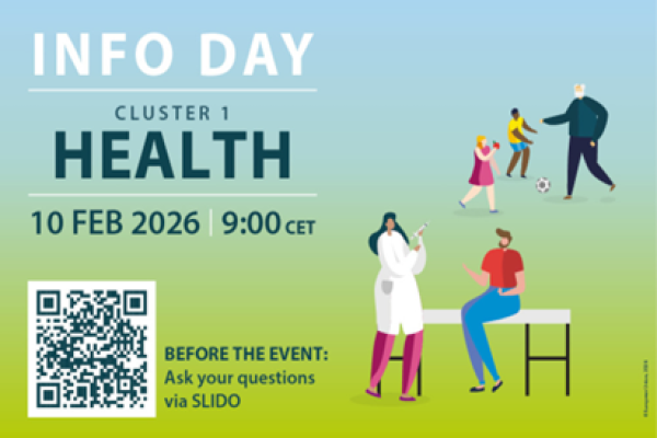 infoday cluster 1 health