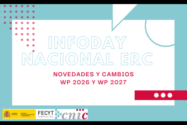 Infoday nacional ERC - CNIC