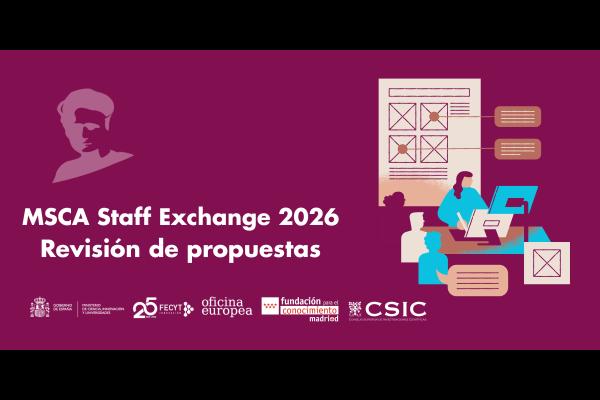 MSCA Staff Exchange 2026 Revisión propuestas