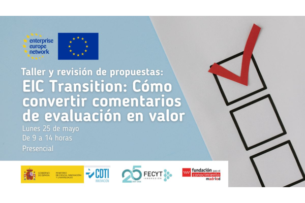 Taller EIC Transition: "cómo convertir comentarios de evaluación en valor"