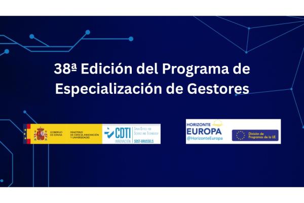38ª Edición del Programa de Especialización de Gestores