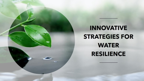 Estrategia Europea de Resiliencia del Agua