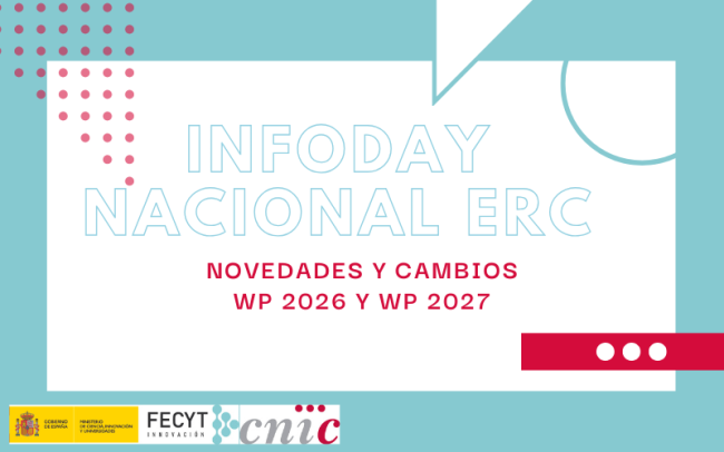 Infoday nacional ERC - CNIC