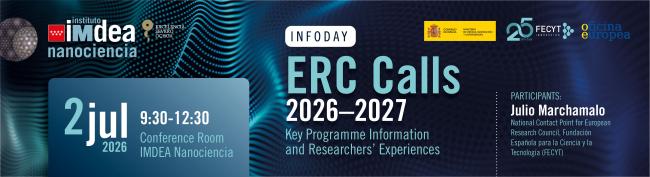 Jornada ERC IMDEA Nano